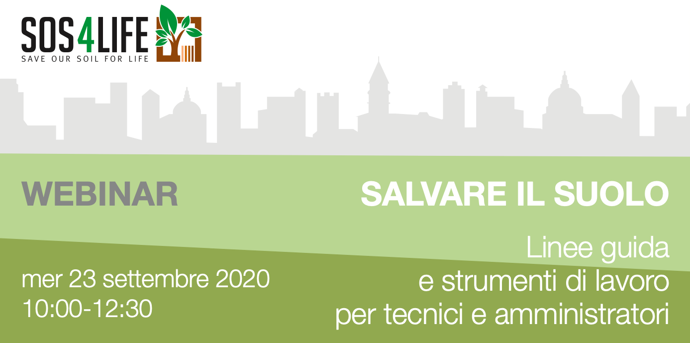 Salvare il suolo - Linee guida e strumenti di lavoro per tecnici e amministratori